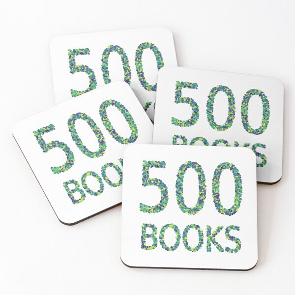 Item preview, 500 books milestone Sticker designed and sold by planisphaerium.