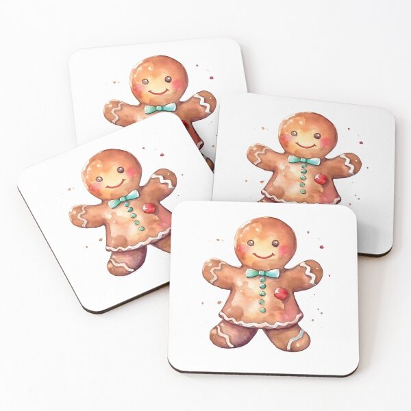 Item preview, Watercolor Gingerbread designed and sold by ARIUSTR.