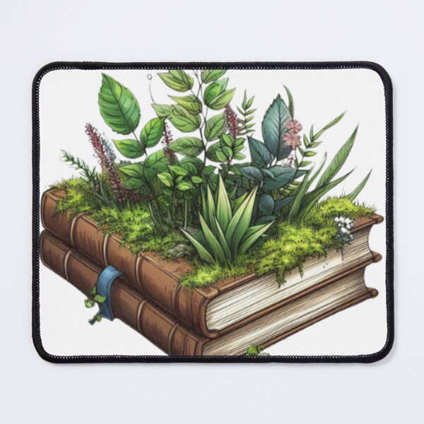 Item preview, Overgrown Books designed and sold by EmberlyDawn.