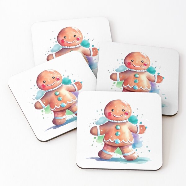 Item preview, Watercolor Gingerbread designed and sold by ARIUSTR.