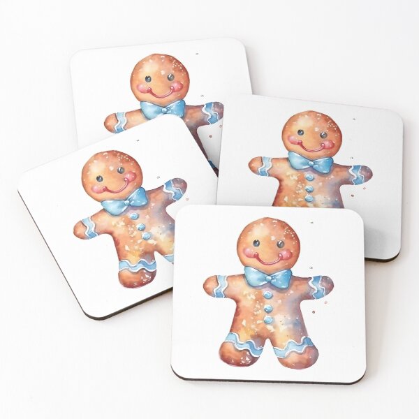 Item preview, Watercolor Gingerbread designed and sold by ARIUSTR.