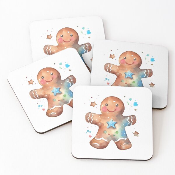 Item preview, Watercolor Gingerbread designed and sold by ARIUSTR.