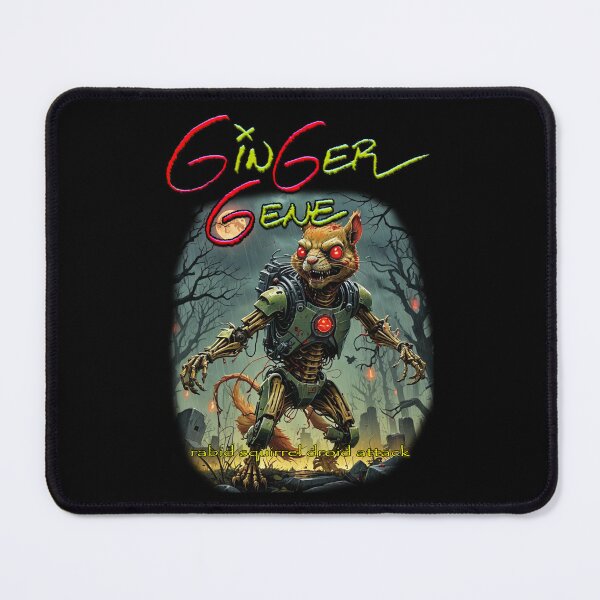 Item preview, Ginger Gene - Rabid Squirrel Droid Attack designed and sold by Ginger Genes.