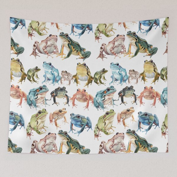 Item preview, Set frogs v1 designed and sold by Stickio.