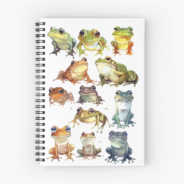 Item preview, Set frogs v2 designed and sold by Stickio.