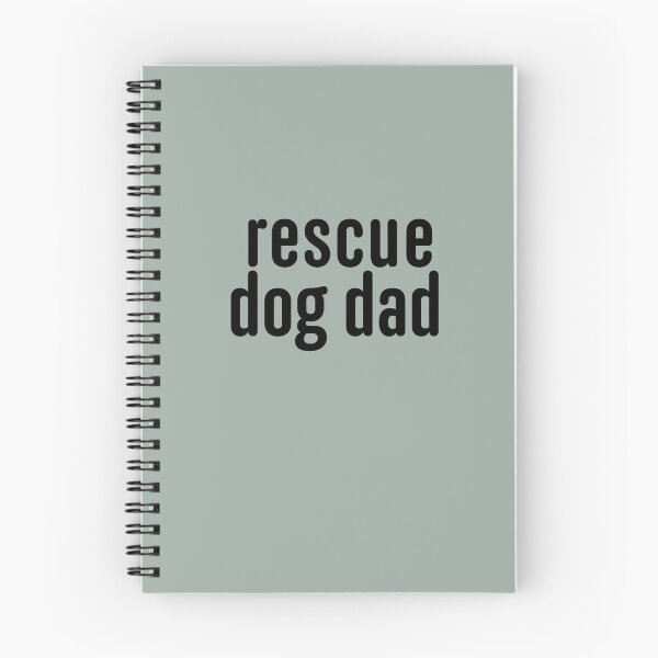 Item preview, Rescue Dog Dad In Black designed and sold by Hanreb.