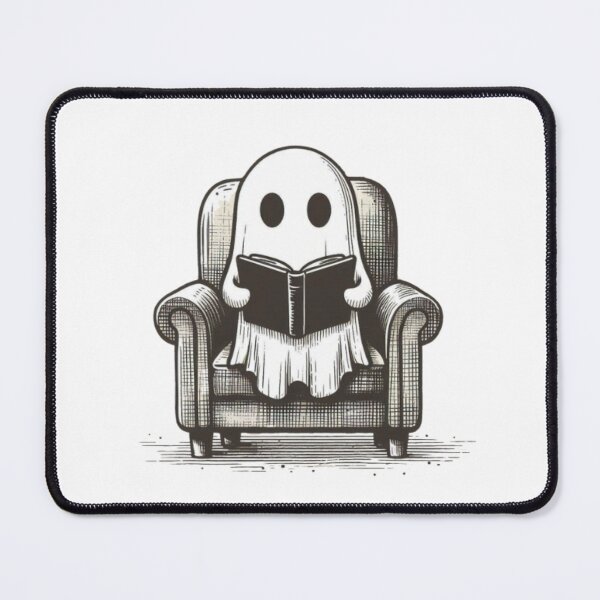 Item preview, Ghost with Book II designed and sold by EmberlyDawn.