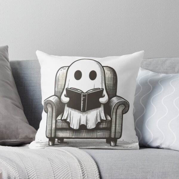 Item preview, Ghost with Book II designed and sold by EmberlyDawn.
