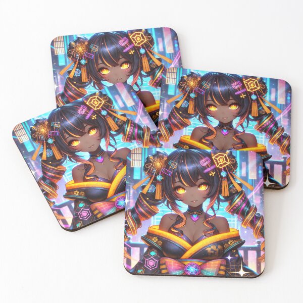 Item preview, Orange Twin Tails designed and sold by The Journey Ain't Mid.