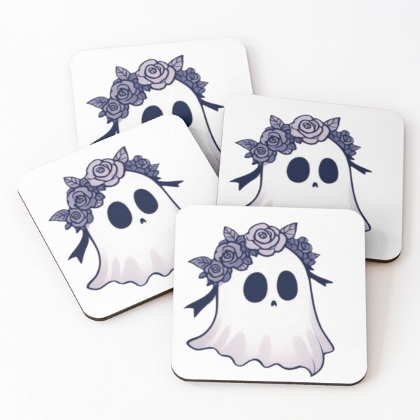 Item preview, Ghost in a Flower Crown designed and sold by EmberlyDawn.