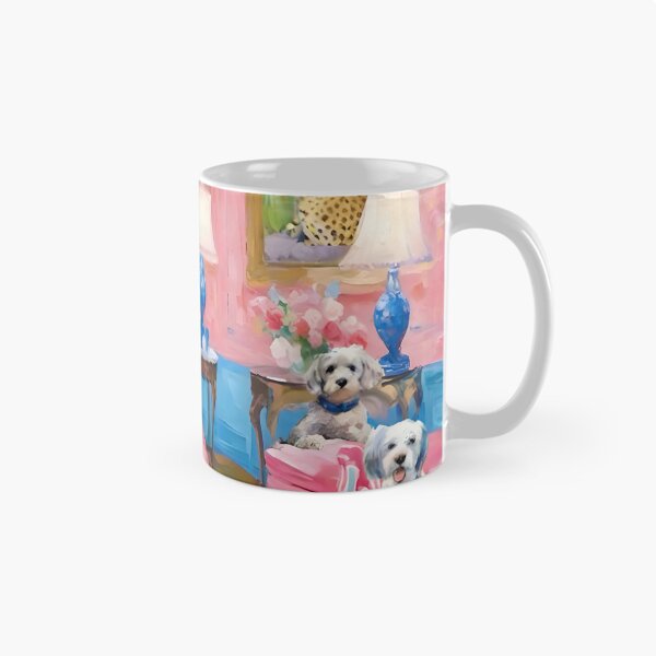 Item preview, Grandmillennial art, The Book Club, whimsical fine art designed and sold by SophieClimaArt.