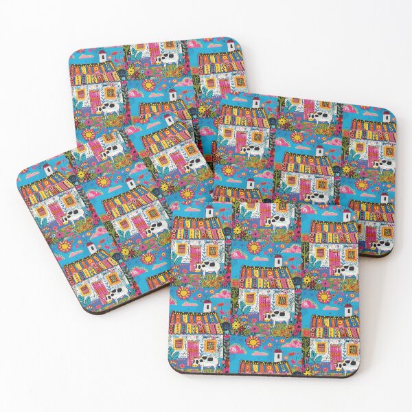 Item preview, House in Village and Cow,Positive vibe and colours designed and sold by Piotrek0001.
