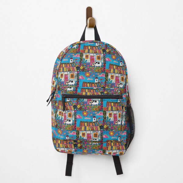 Item preview, House in Village and Cow,Positive vibe and colours designed and sold by Piotrek0001.