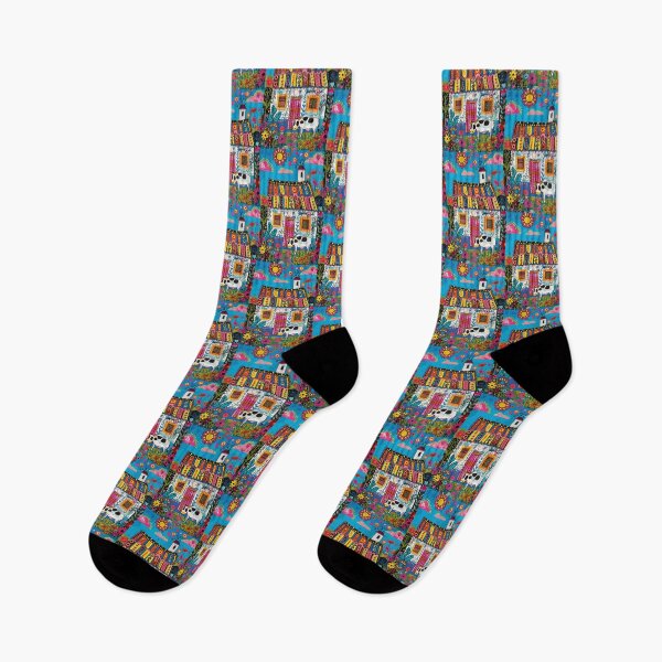 Item preview, House in Village and Cow,Positive vibe and colours designed and sold by Piotrek0001.