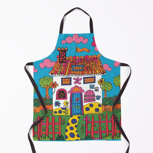 Item preview, House in Village ,Positive vibe and colours designed and sold by Piotrek0001.