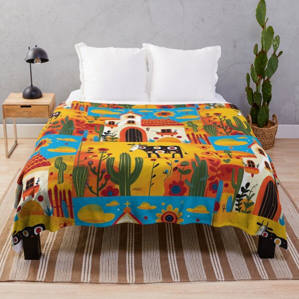 Item preview, House in Village and Cow,Positive vibe and colours designed and sold by Piotrek0001.