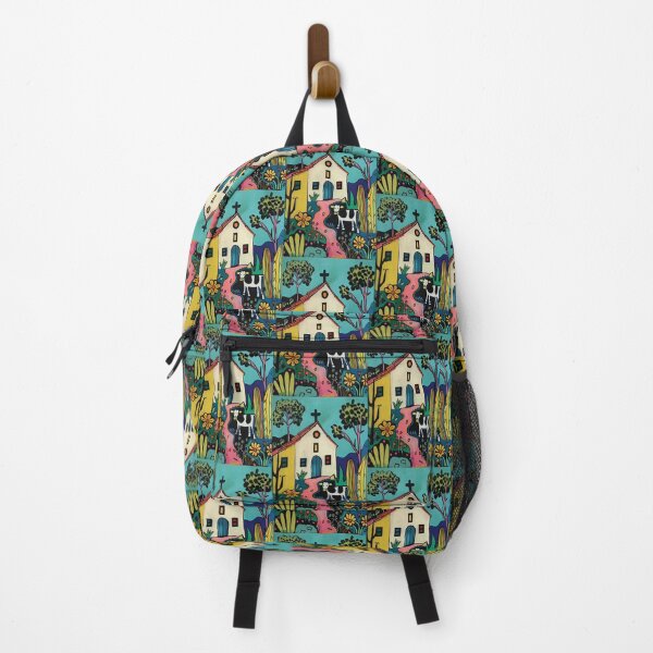 Item preview, House in Village and Cow,Positive vibe and colours designed and sold by Piotrek0001.