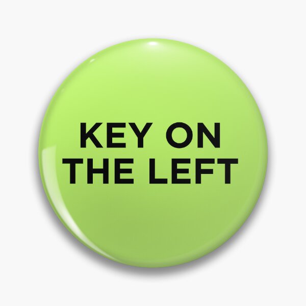 Item preview, KEY ON THE LEFT designed and sold by Aspretto.