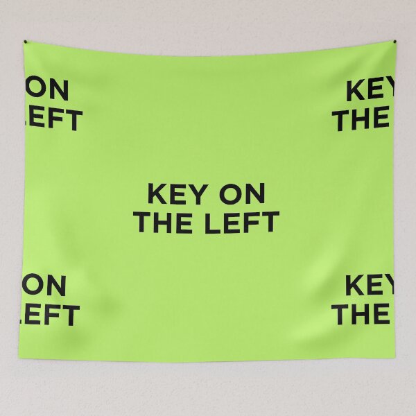 Item preview, KEY ON THE LEFT designed and sold by Aspretto.