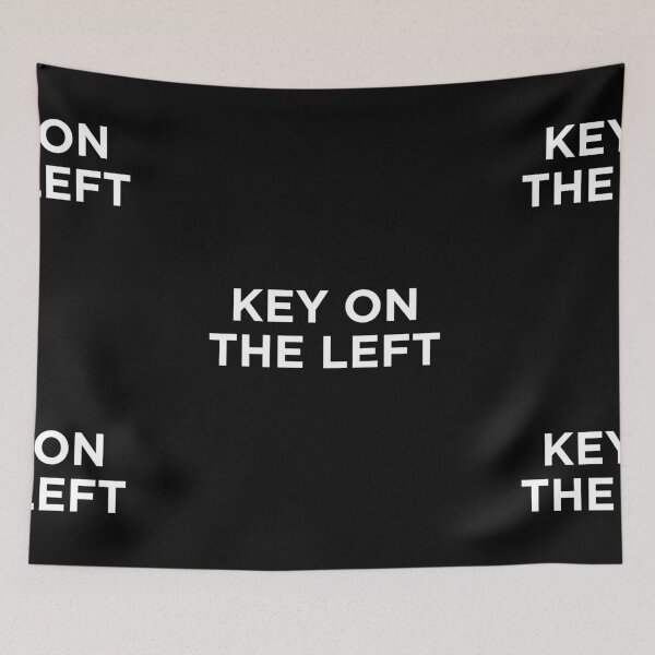 Item preview, KEY ON THE LEFT designed and sold by Aspretto.