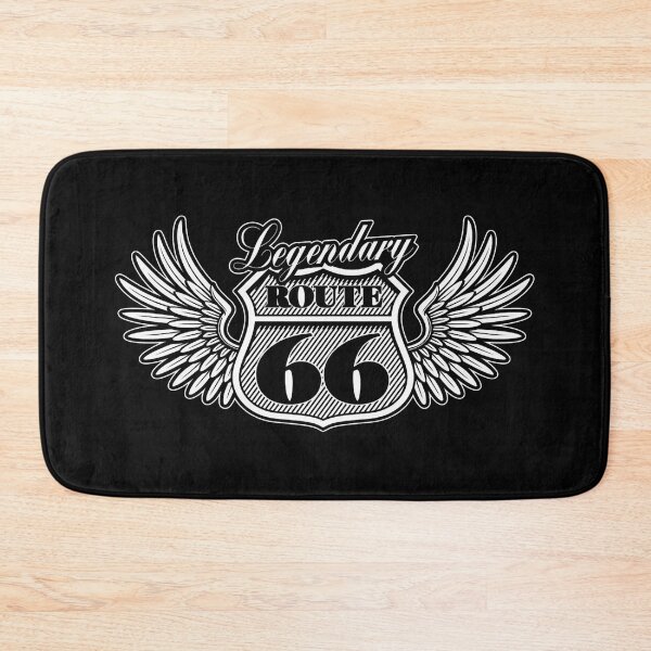 Item preview, route 66 decorative plate, wings, legendary designed and sold by Numbers-Art.