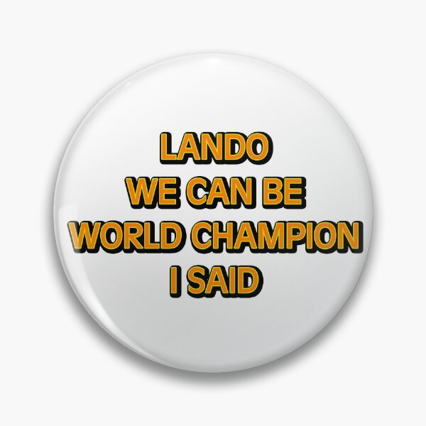 Item preview, LANDO WE CAN BE WORLD CHAMPION designed and sold by Harley-Jay.