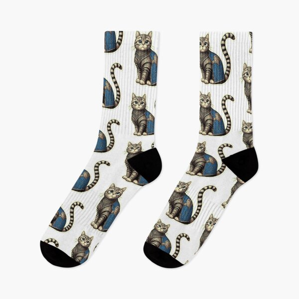 Item preview, medieval cat designed and sold by Greydate.