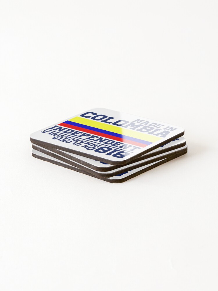 Thumbnail 4 of 5, Coasters (Set of 4), Made In Colombia designed and sold by LegendaryVector.