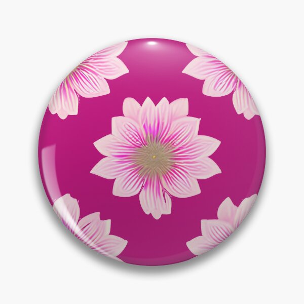 Item preview, Pink Flowers Botanical Pattern designed and sold by Liza36designs.