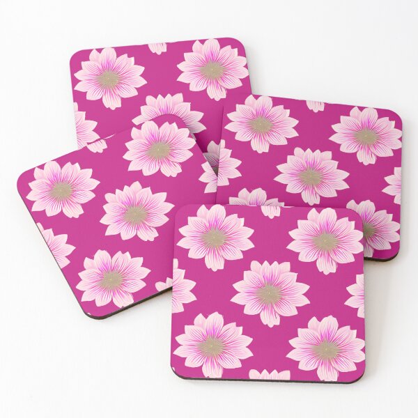Item preview, Pink Flowers Botanical Pattern designed and sold by Liza36designs.