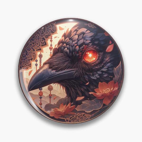 Item preview, Crow Red Lotus designed and sold by CalyCollab.