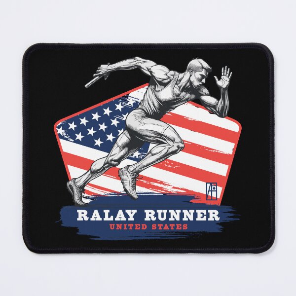 Item preview, RALAY RUNNER - USA - SPORT SQUAD - 1 designed and sold by ArtProjectShop.