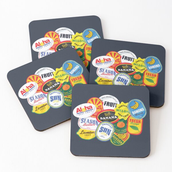 Item preview, Fruit Stickers designed and sold by Hanreb.