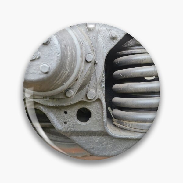 Item preview, Diesel Locomotive Wheel and Spring on Rusty Rail designed and sold by Gaboro.