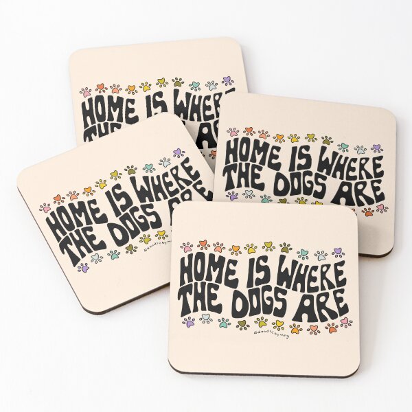Item preview, Home Is Where The Dogs Are designed and sold by doodlebymeg.