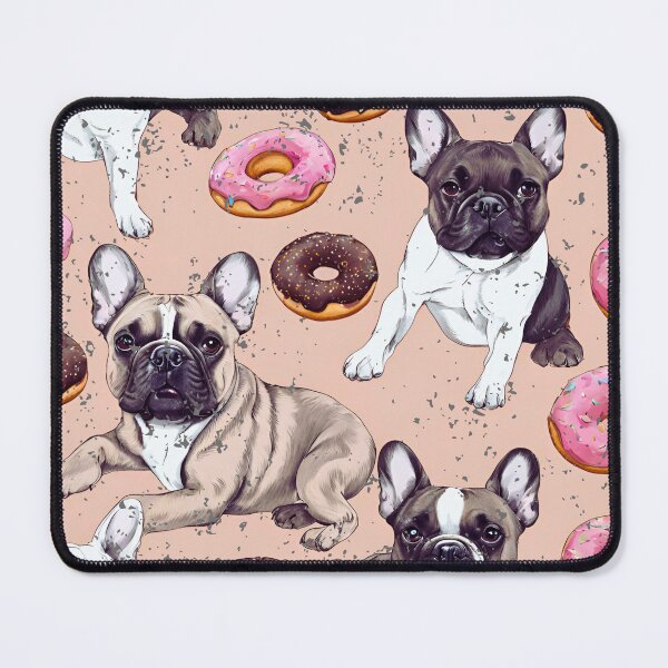 Item preview, French bulldog donuts designed and sold by Abelievingheart.