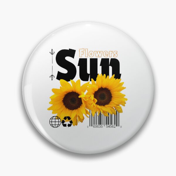 Item preview, Sunflowers with Black Text  designed and sold by AveryZi.