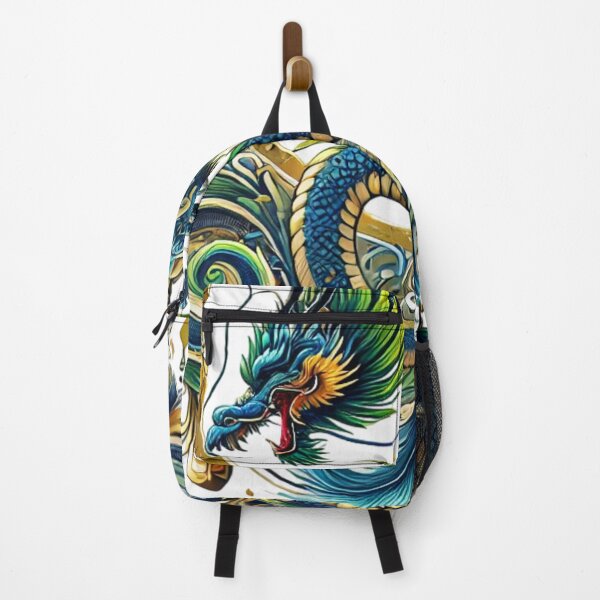 Item preview, Majestic Dragon in Abstract Swirls designed and sold by TeslaSt0re.