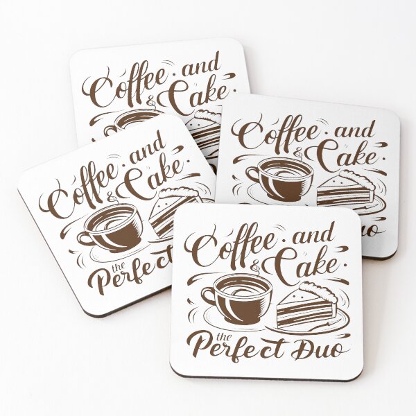 Item preview, Coffee And Cake - The Perfect Duo. designed and sold by MrERNST.