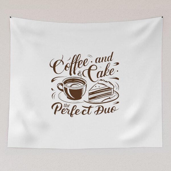 Item preview, Coffee And Cake - The Perfect Duo. designed and sold by MrERNST.