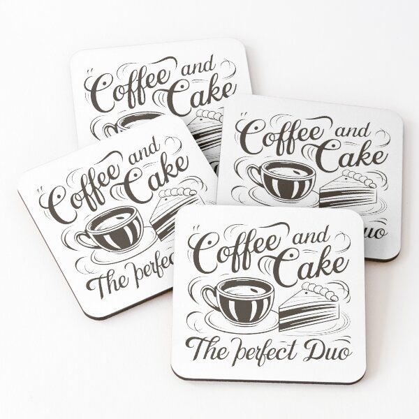 Item preview, Coffee And Cake - The Perfect Duo. designed and sold by MrERNST.
