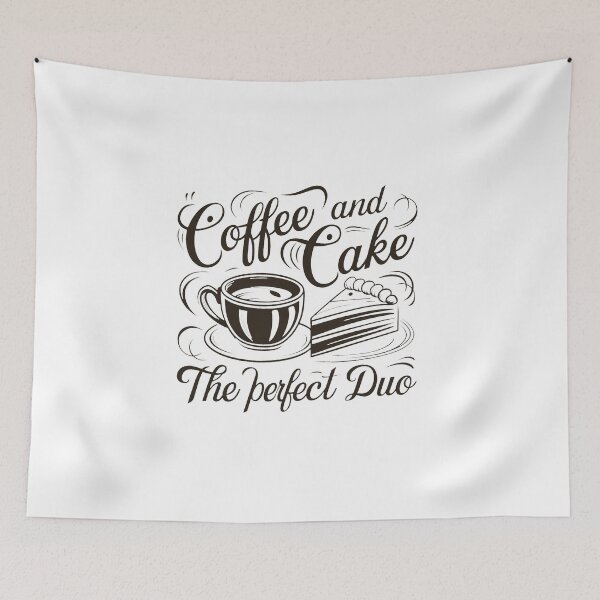 Item preview, Coffee And Cake - The Perfect Duo. designed and sold by MrERNST.