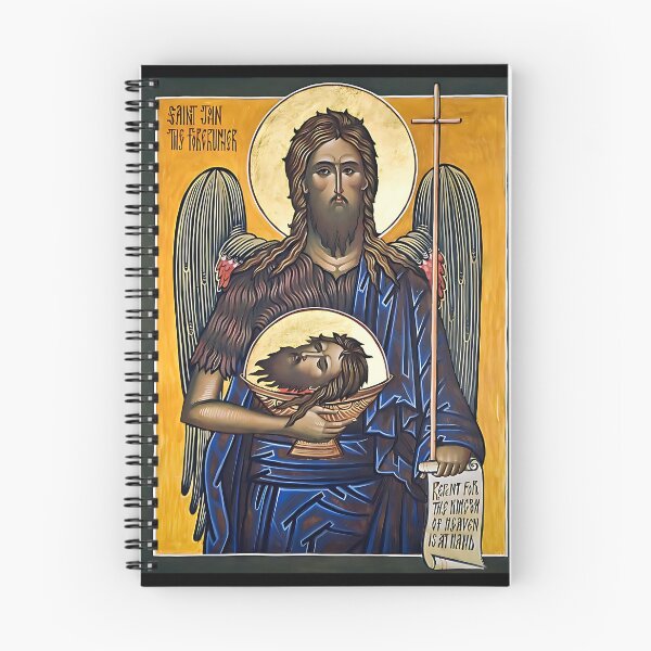 Item preview, Saint John The Baptist, aka The Baptizer - Greek Orthodox Art designed and sold by zptees.