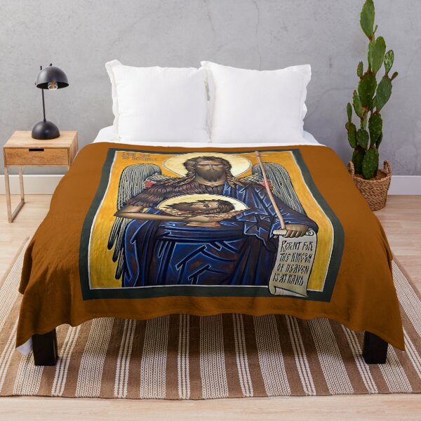 Item preview, Saint John The Baptist, aka The Baptizer - Greek Orthodox Art designed and sold by zptees.