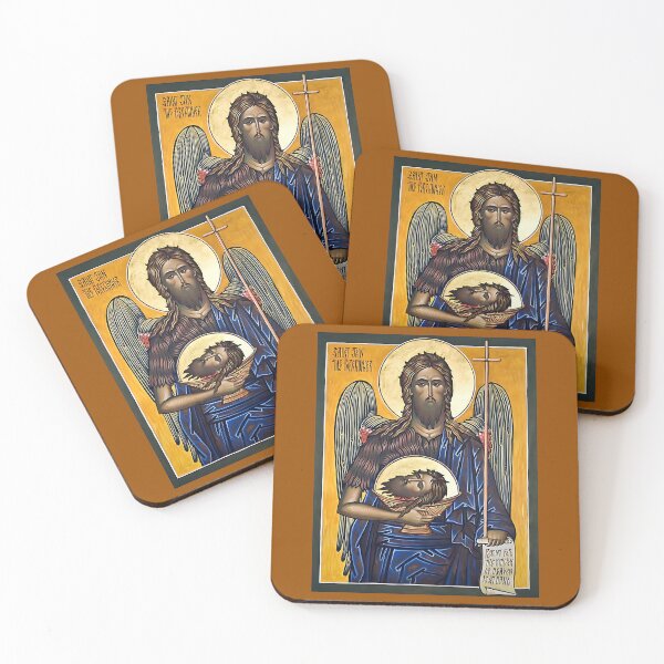 Item preview, Saint John The Baptist, aka The Baptizer - Greek Orthodox Art designed and sold by zptees.