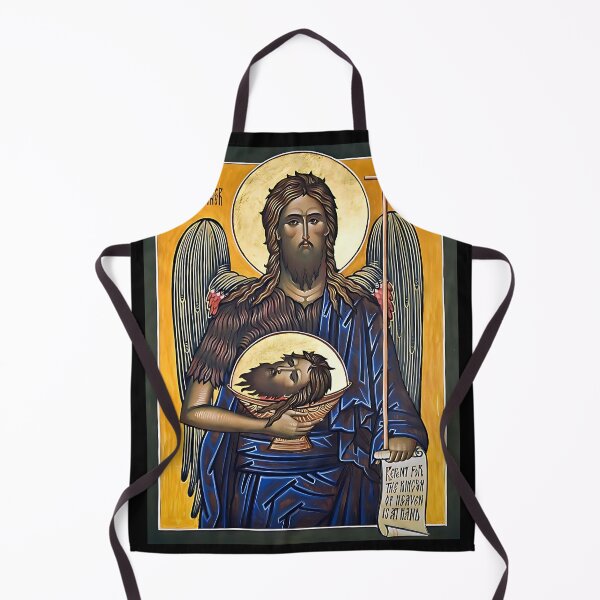 Item preview, Saint John The Baptist, aka The Baptizer - Greek Orthodox Art designed and sold by zptees.