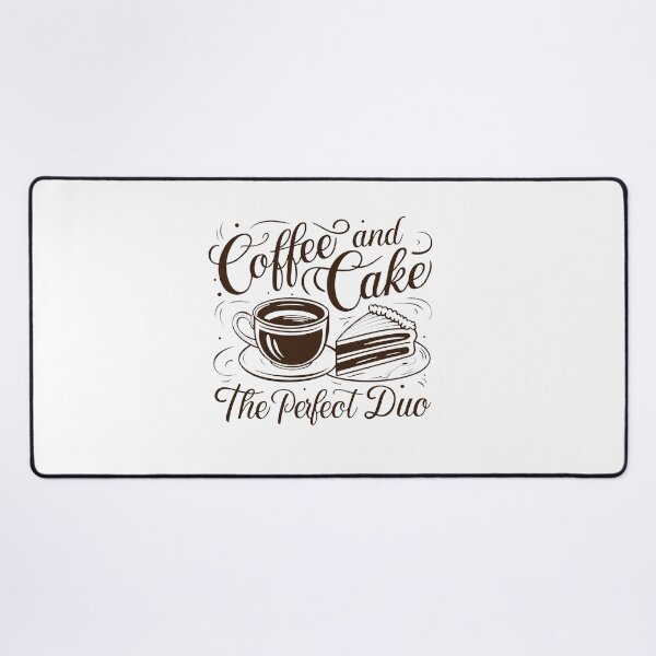 Item preview, Coffee And Cake - The Perfect Duo. designed and sold by MrERNST.