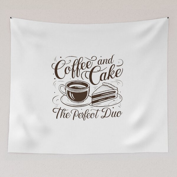 Item preview, Coffee And Cake - The Perfect Duo. designed and sold by MrERNST.
