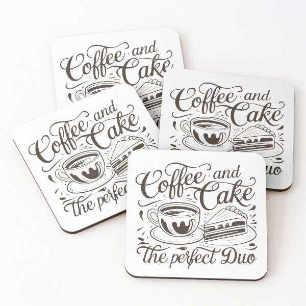 Item preview, Coffee And Cake - The Perfect Duo. designed and sold by MrERNST.