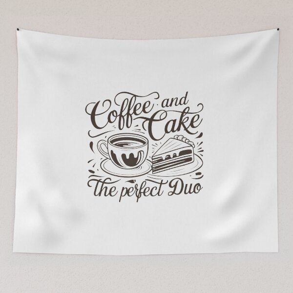 Item preview, Coffee And Cake - The Perfect Duo. designed and sold by MrERNST.